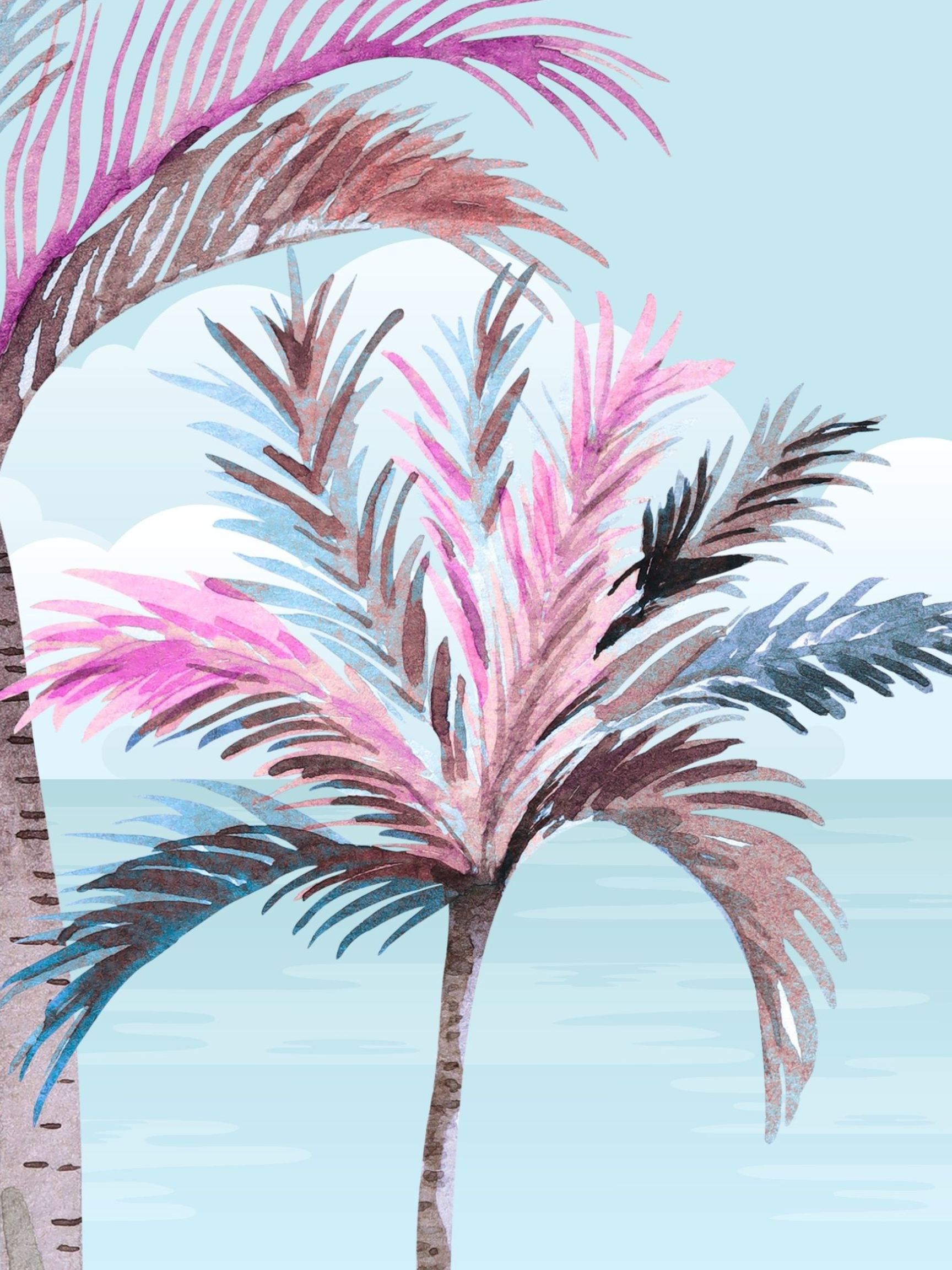 1,000 Piece Jigsaw Puzzle - Palm Tree Mirage - Two 500 Piece Puzzles Mixed in One Box - Image 3